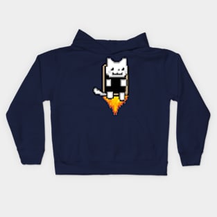 JetPack Kitty Attack Kids Hoodie